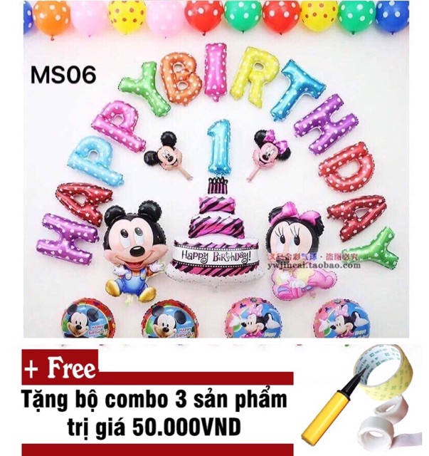 (SALE SẬP SÀN) 30 MẪU BÓNG SINH NHẬT SIÊU LUNG LINH CHO BÉ