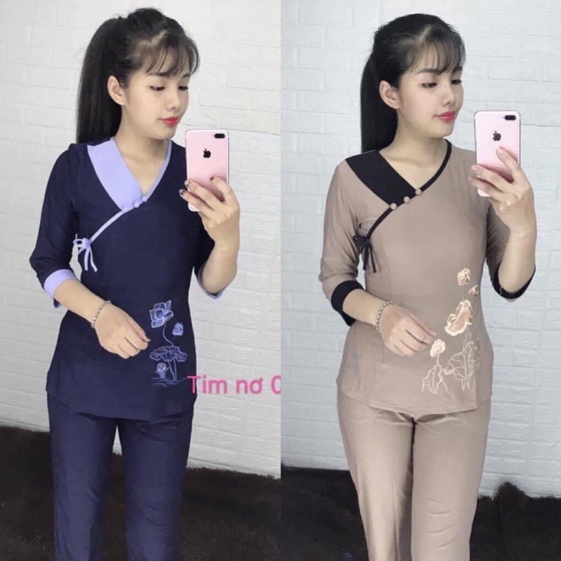 Đồ lam đi chùa  💗