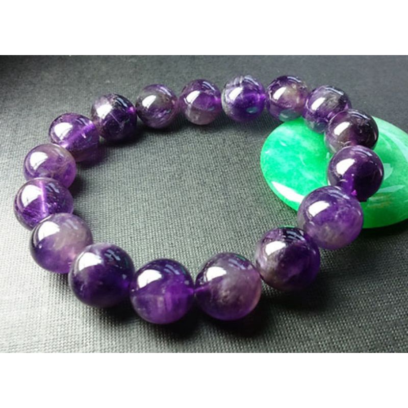 Vòng tay đá màu tím 8li 10li 12li thanh tẩy năng lượng tiêu cực