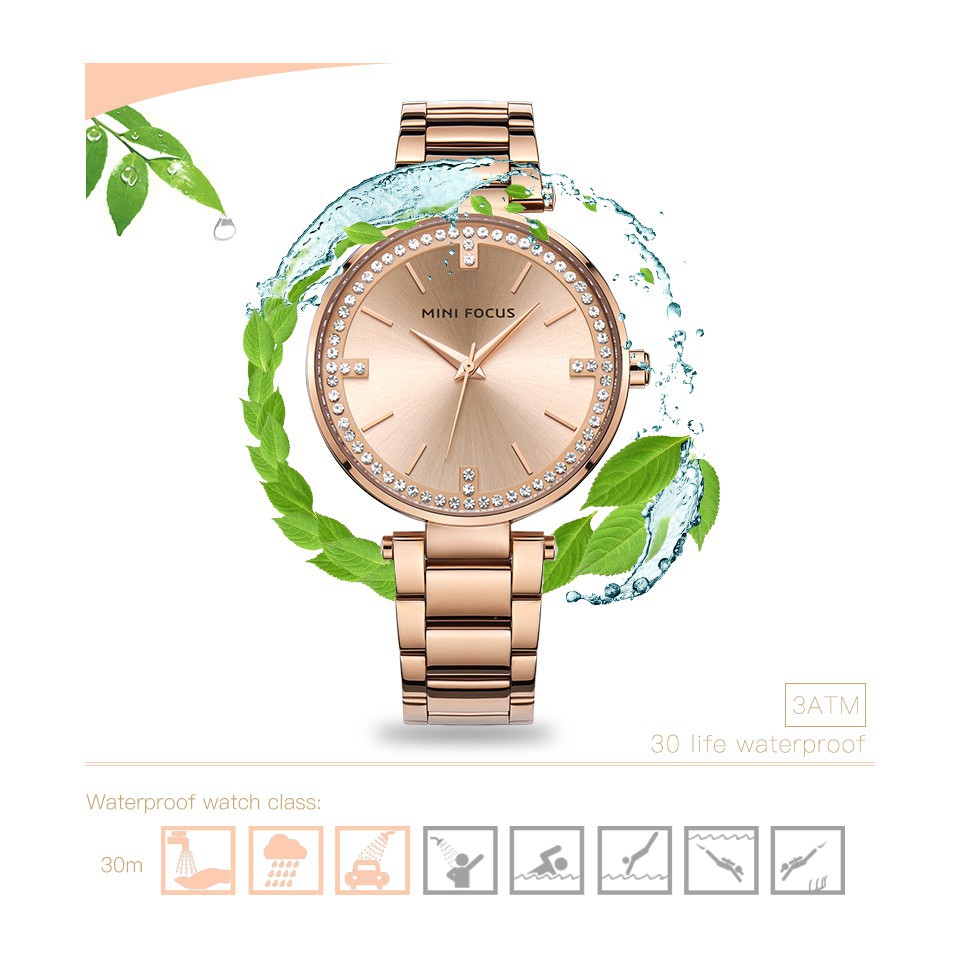 ĐỒNG HỒ NỮ MINI FOCUS 0031L, MÁY NHẬT CHÍNH HÃNG, CHỐNG NƯỚC, CHỐNG XƯỚC Bán lẻ giá sỉ
