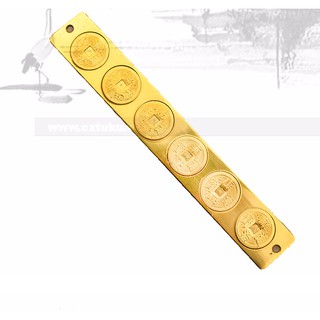 Thước xu Ngũ đế,Thước Lục Đế Đồng dài 20cm [trấn trạch,hóa sát...]