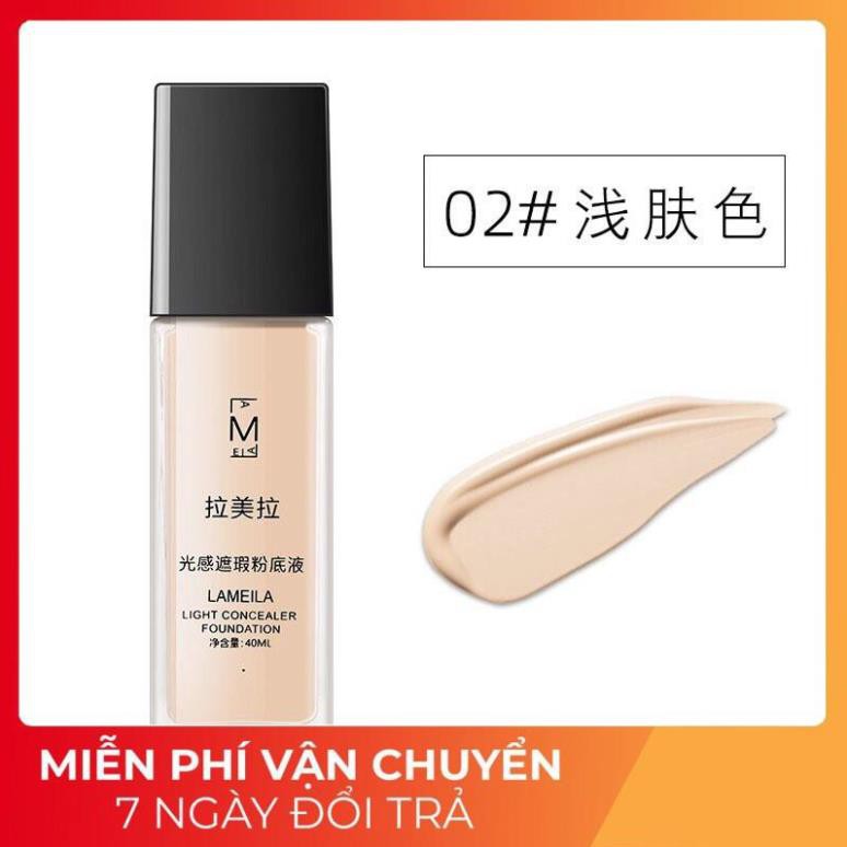 [FREESHIP] Kem Nền Che Khuyết điểm BB Cream Lameila Light Concealer Foundation