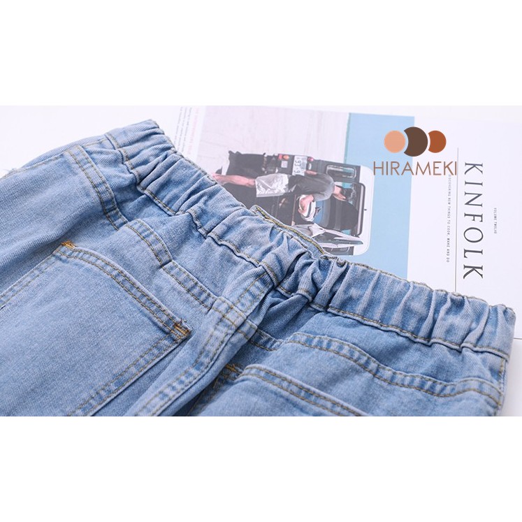 [BIGSIZE] CHÂN VÁY JEAN CHỮ A CÓ THUN SAU LƯNG 60-95KG - CV66 | BigBuy360 - bigbuy360.vn
