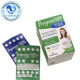 Pregnacare Max Vitamin tổng hợp, Omega 3 cho bà bầu