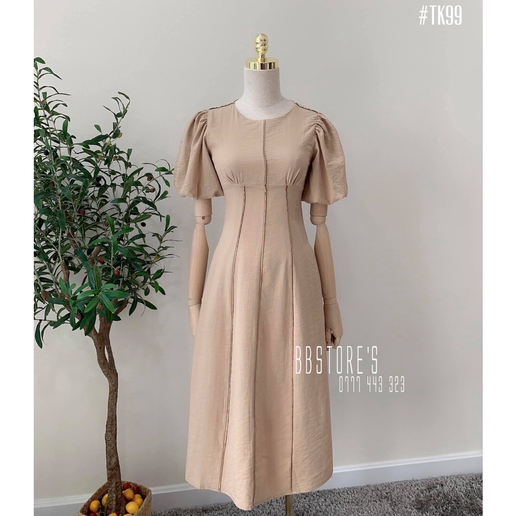 [BBSTORES] Đầm Xoè Tay Phồng - TK99 | BigBuy360 - bigbuy360.vn