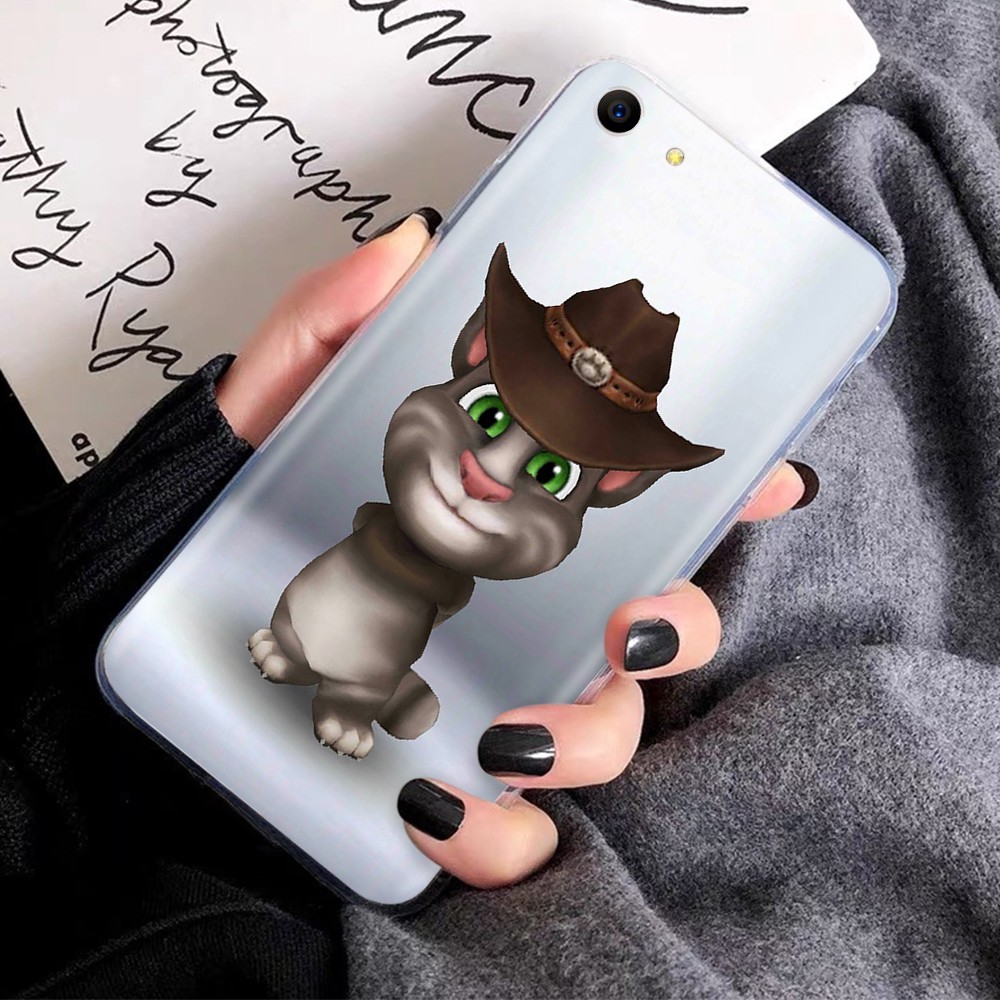 Ốp Điện Thoại Mềm Trong Suốt Hình Mèo Tom Nói Chuyện 271gt Cho Xiaomi Redmi Note 7 Pro 4x 4a Go 9a 9c 7a S2