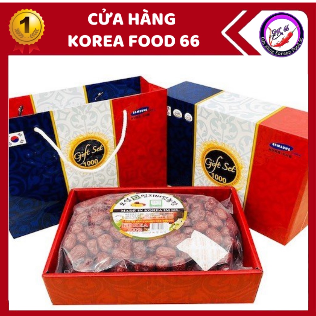 Táo Đỏ Hàn Quốc Chính Hãng Nhập Khẩu Hộp 1kg Chuẩn Loại 1