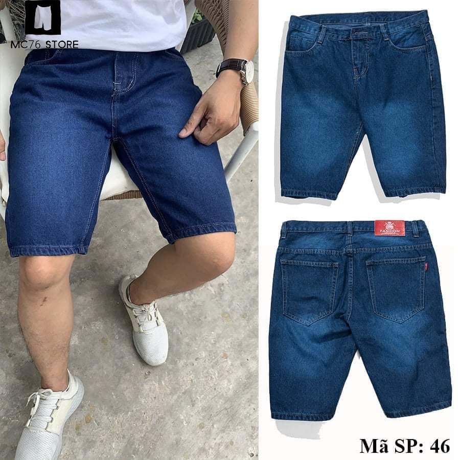 Quần short jean Nam chất bò co dãn thoải mái  quần lửng jean NHIỀU MÀU ĐẸP 2022