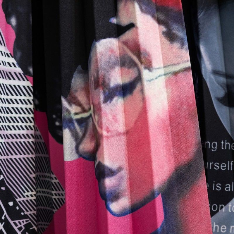 Chân Váy Xếp Ly Lưng Cao Dáng Ôm In Họa Tiết Hoạt Hình mickey Dễ Phối Đồ Thời Trang Mùa Hè Cho Nữ