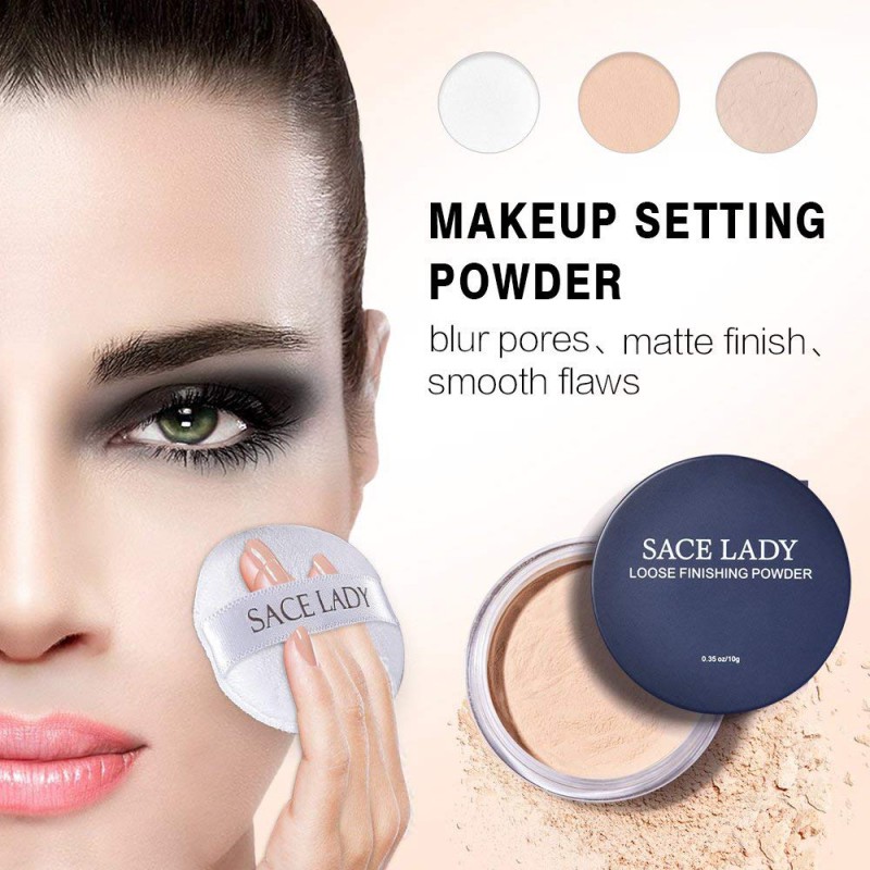♕ exo ღ SACE LADY Phấn phủ trang điểm kiểm soát dầu lâu trôi tiện lợi | BigBuy360 - bigbuy360.vn