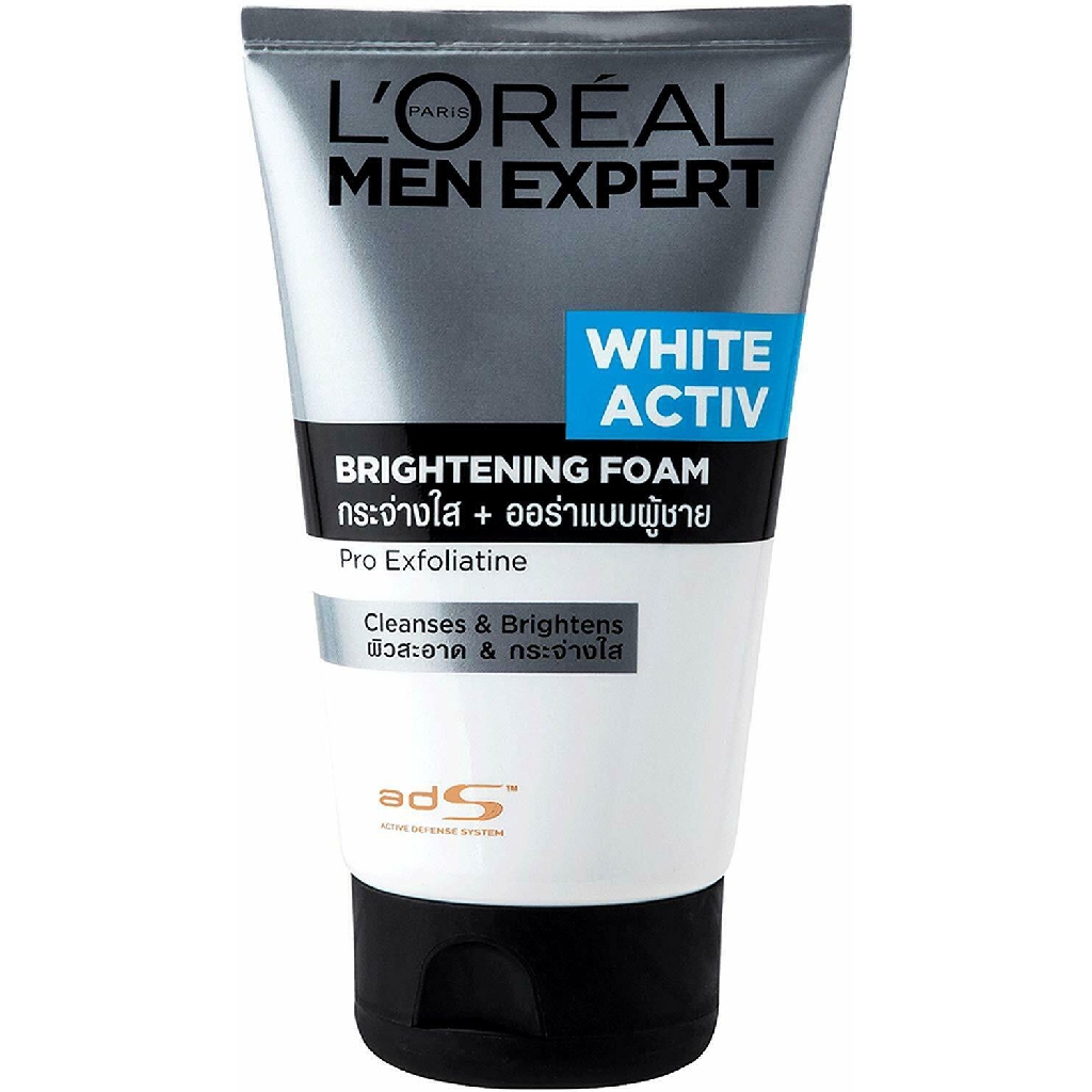 (Hàng Mới Về) Sữa Rửa Mặt Loreal Men Expert White Activ Làm Sáng Da 100ml