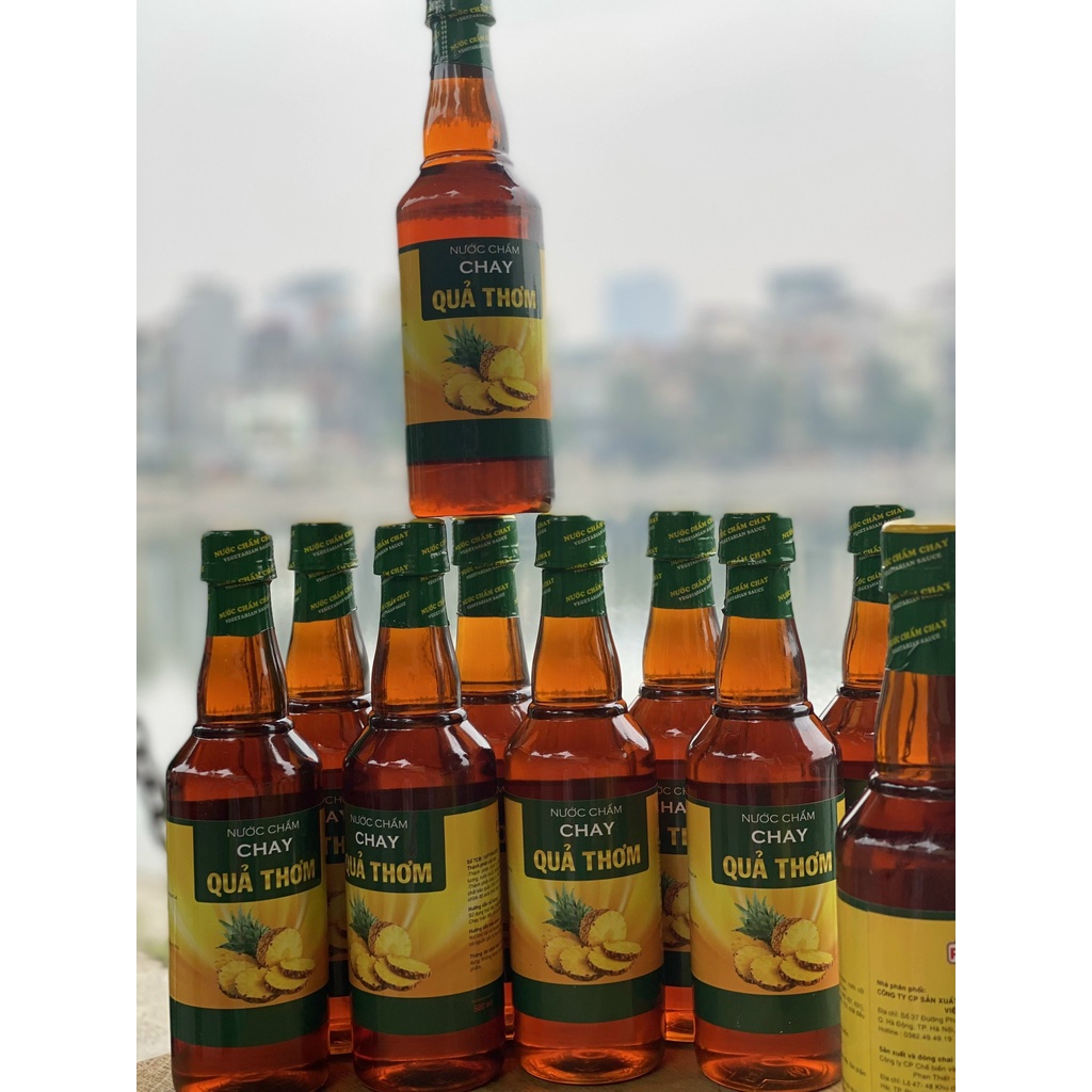 NƯỚC MẮM CHAY QUẢ THƠM - Nước chấm cho người ăn chay | Chay Casa