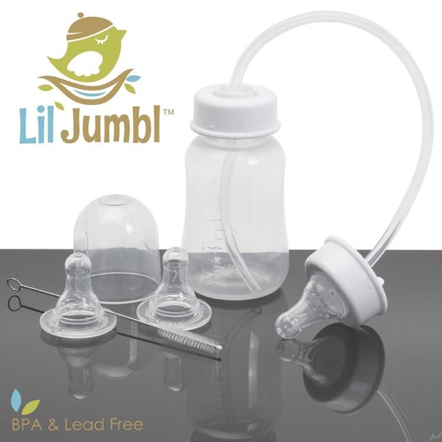 Bình sữa rảnh tay Lil Jumb