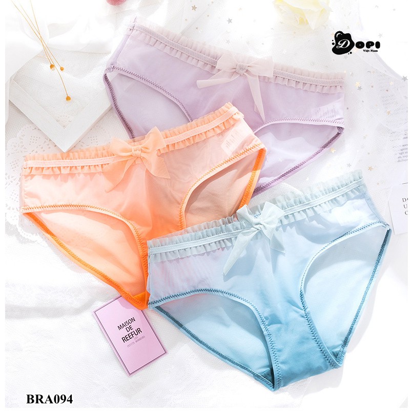 (BRA095) Quần lót nữ dễ thương ren lưới
