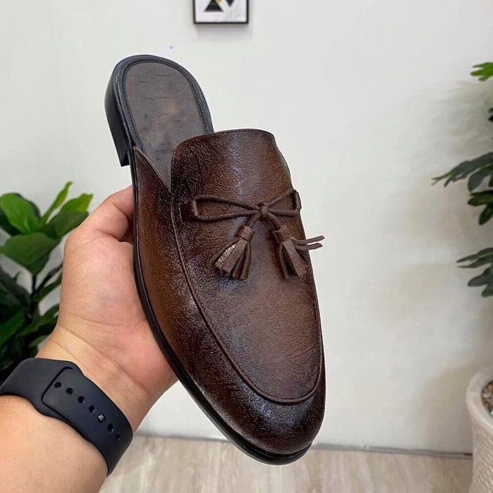Sục nam công sở da bò thật bảo hành 1 năm kiểu dáng thời thượng - Mã T23