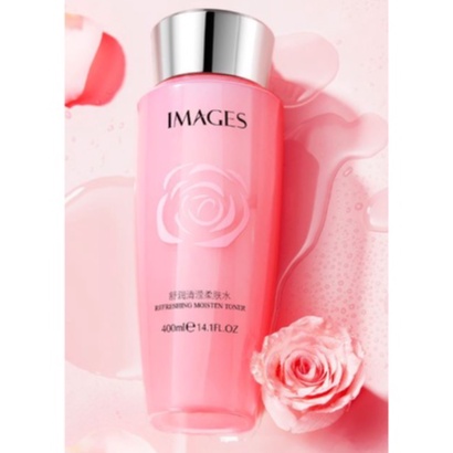 Nước hoa hồng Refreshing Moisten Toner Dưỡng Trắng Da 400ml