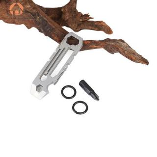 ★ABH★ Tiny Ratchet Multi-Tool Keychain Bottle Opener EDC Hex Wrenches Tool