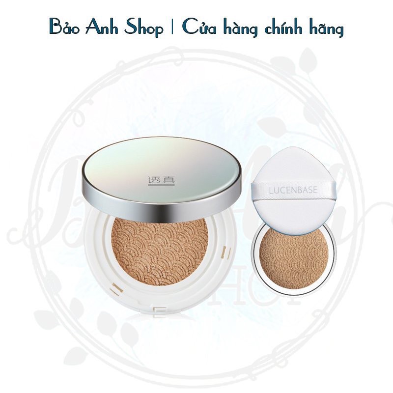 LUCENBASE cushion cao cấp dành cho da dầu mụn, che khuyết điểm, sáng đẹp tự nhiên