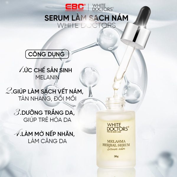 Serum nám White Doctors Melasma Herbal Serum 30g