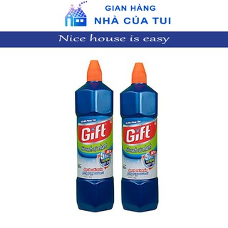 Nước tẩy TOILET sạch vi khuẩn GIFT 900ML 🔰 Cam Kết Chất Lượng 🔰 Nước Tẩy Bồn Cầu GIFT