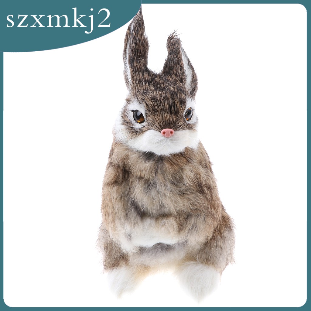 Mô Hình Đồ Chơi Chú Thỏ Crouch Sống Động Như Thật szxmkj2