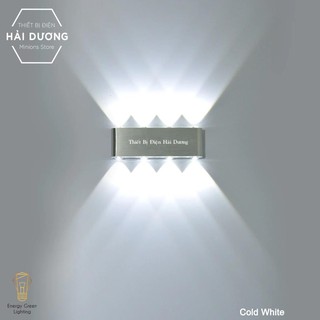 Đèn Hắt Tường 2 Đầu Chiếu Sáng DT-168 6w - DT-169 8w Ánh Sáng Trắng - Vàng - Led Siêu Sáng - Có Video