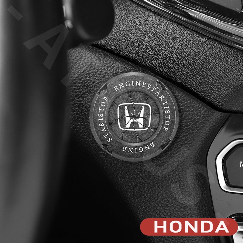 Vòng Trang Trí Nút Khởi Động Xe Hơi Honda Freed Brio City Civic CRV HRV BRV Accord Jazz
