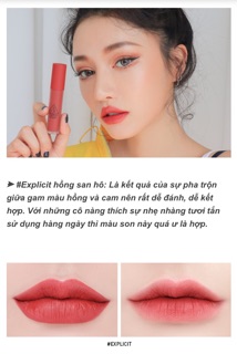 SON 3CE SOFT LIP LACQUER EXPLICIT