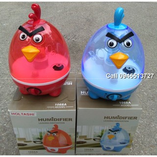 Bảo hành 12 t máy phun sương tạo ẩm 1068a hình chim điên angry bird