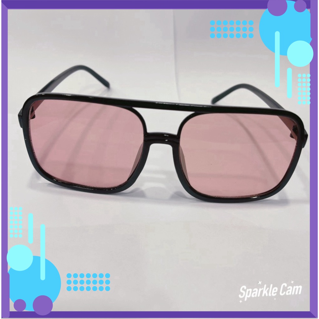 [ Freeship ] Kính mát gọng vuông chống tia UV400 thời trang dành cho nam và nữ