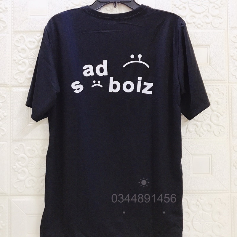 Áo thun tay lỡ form rộng sad boiz giá rẻ