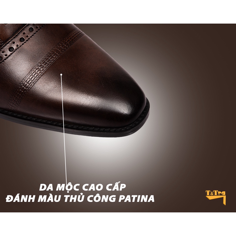[ 6CM ] Giày Cao Nam T&amp;TRA A210NT