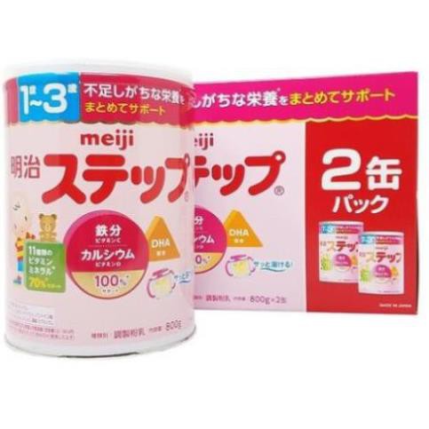 Combo 2 Hộp Sữa Meiji  800g Hàng Nhật Nội Địa Date Mới Nhất