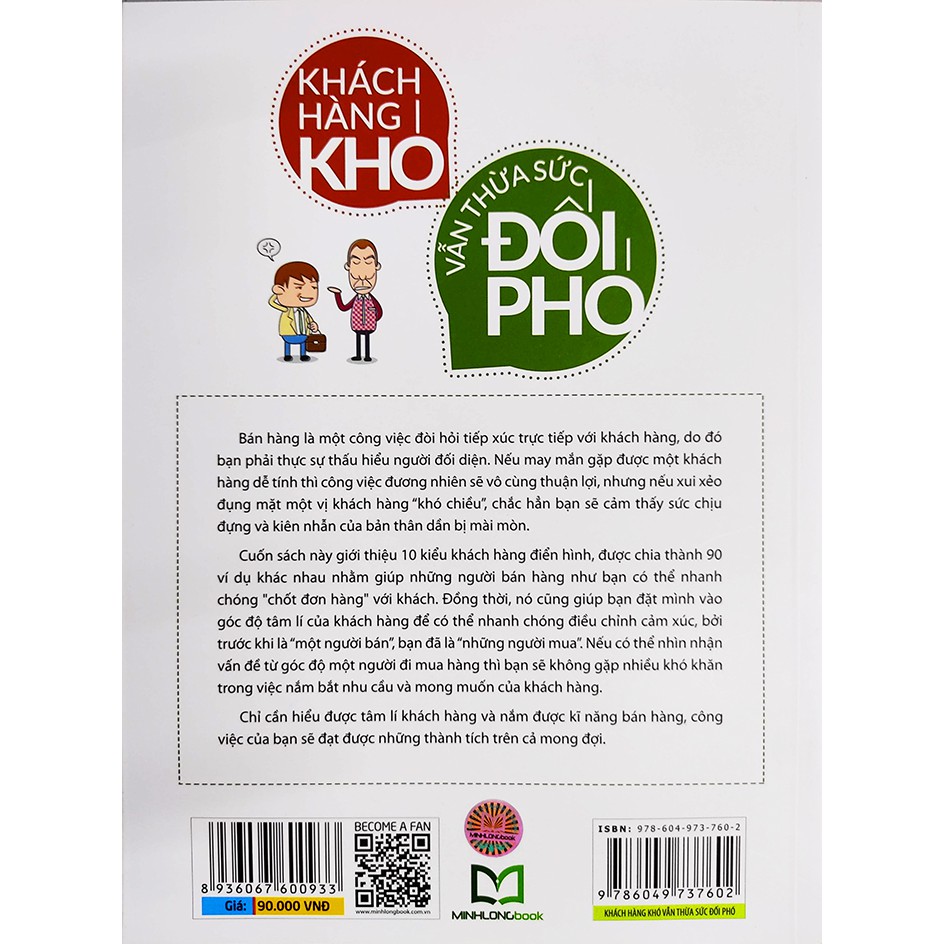 Sách kinh tế - Khách Hàng Khó Vẫn Thừa Sức Đối Phó - Bí quyết ứng xử trong bán hàng