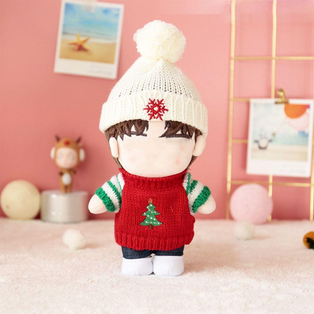 RAINBOW Bộ Quần Áo Cotton Dành Cho Búp Bê 20cm