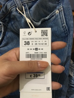 Quần Jeans ZARA