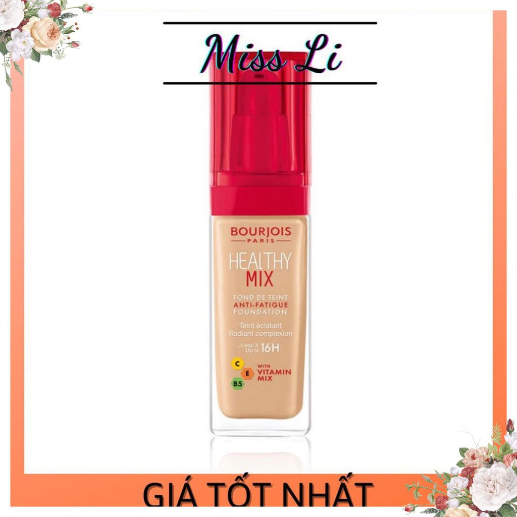 🔰 [GIÁ TỐT] 🔰 Kem Nền Bourjois Healthy Mix Foundation 30ml