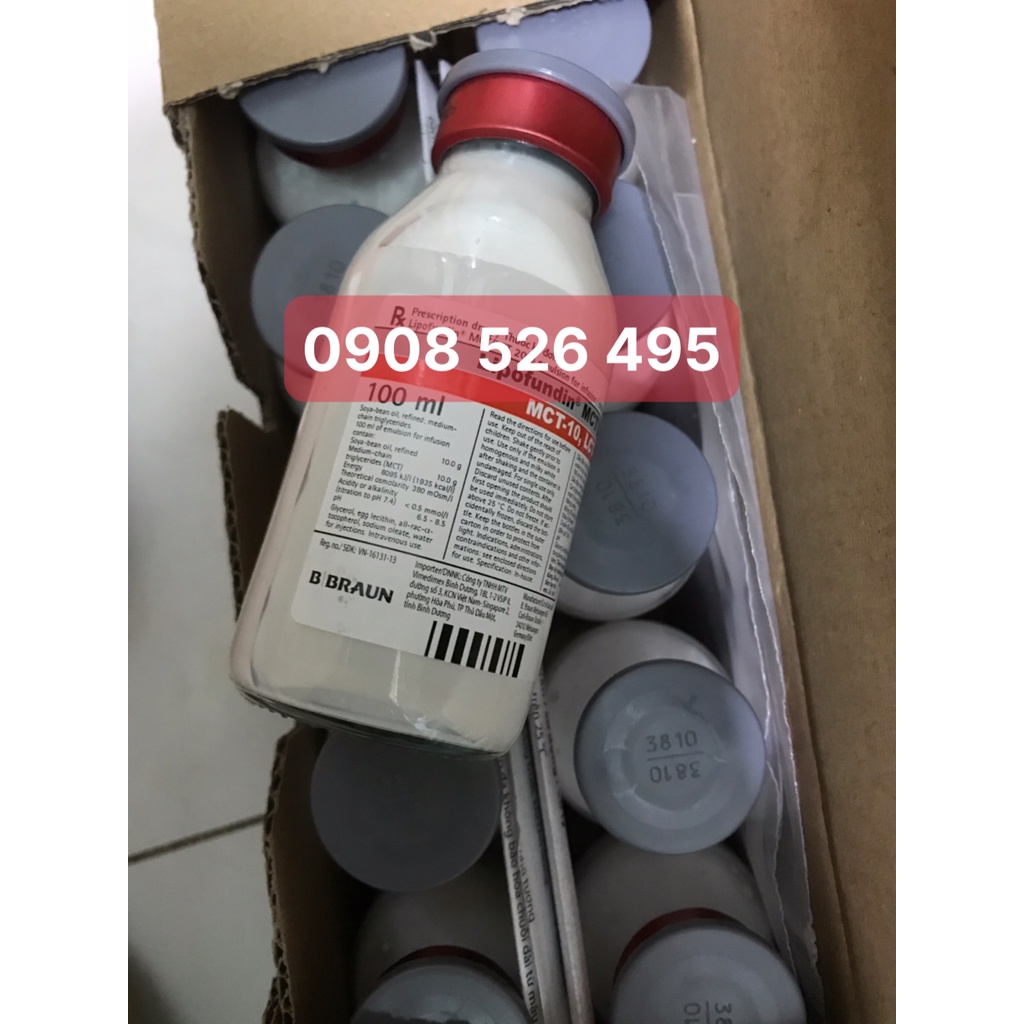 Nhủ dịch lipid 20% 100ml