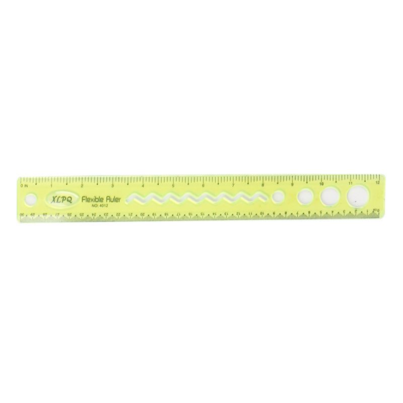 Thước Thẳng Mềm Dẻo Nhiều Màu 30cm Dành Cho Văn Phòng / Trường Học