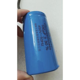 Tụ khởi động mô tơ 100uf 450v