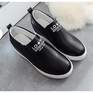 ⚡️giày nữ hot⚡️ giày lười cao tăng chiều cao, phong cách hàn quốc cho bạn gái