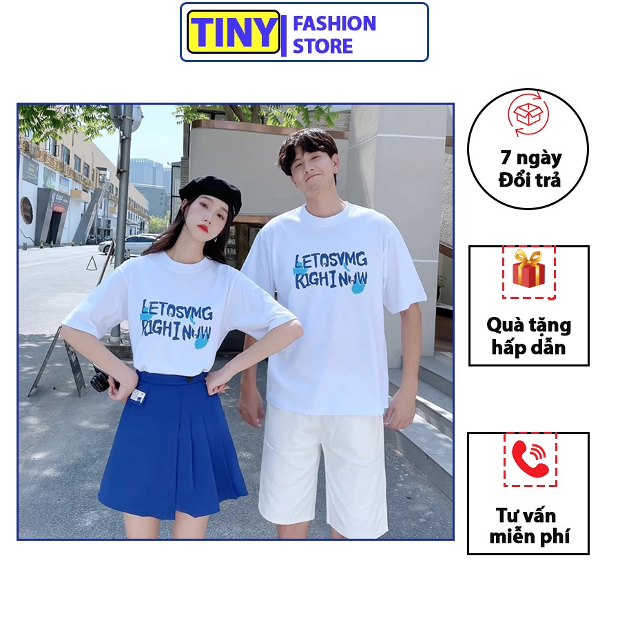 Áo đôi nam nữ chất đẹp, Áo đôi chất thun cotton mã AD027