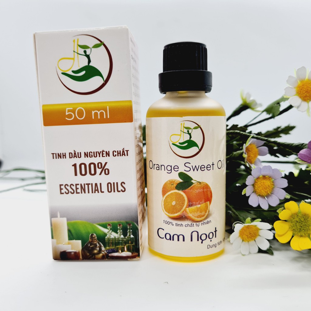 Tinh dầu Cam Ngọt tự nhiên nguyên chất 100% thiên nhiên (10ml-50ml)/ Tinh dầu viện Hàn Lâm