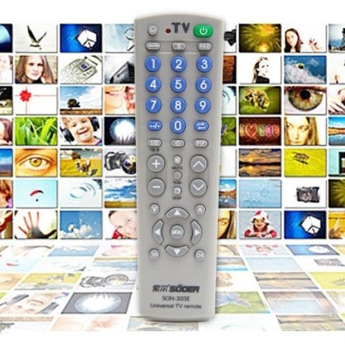 Remote đa năng điều khiển được các loại tivi đa chức năng