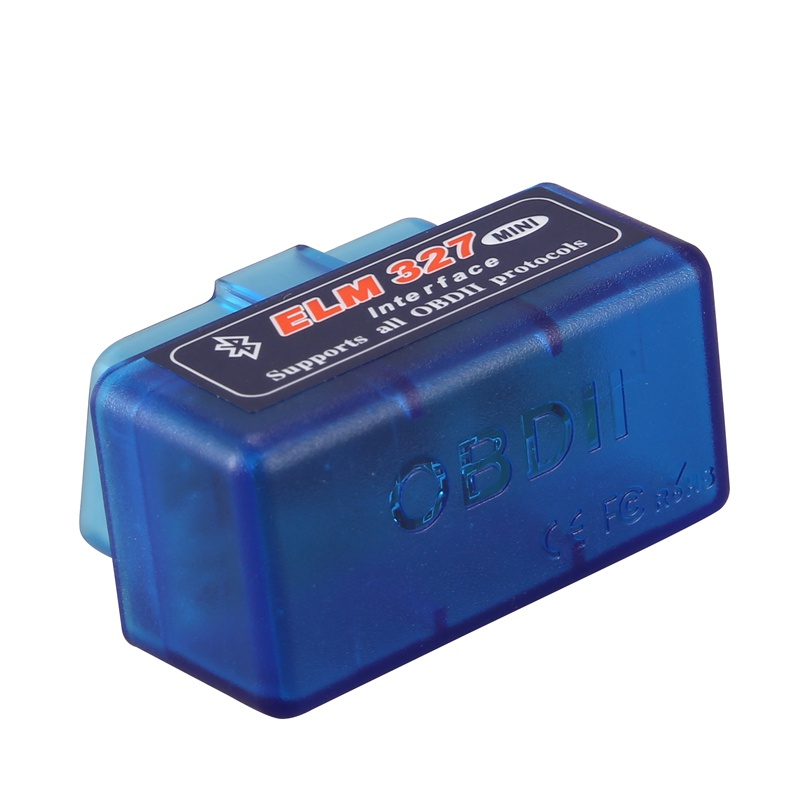 ELM327 Latest Version V2.1 Bluetooth Super Mini ELM327 OBD2 II Scan Tool Car Auto Diagnostic Tool for Windows (blue)