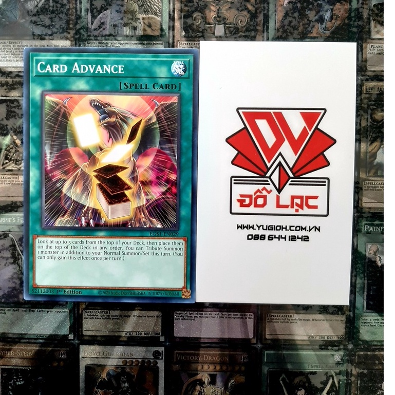 [ ĐẬU PHỘNG ] Thẻ Bài Yugioh Spell Card Advance - EGS1-EN029 - Common 1st Edition