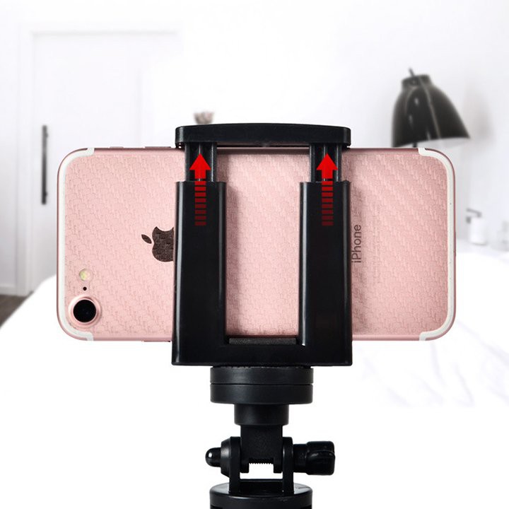 Tripod điện thoại, máy ảnh, chân đỡ điện thoại livestream, chụp ảnh, có thể xoay 360 độ, chân chống trượt, chắc chắn