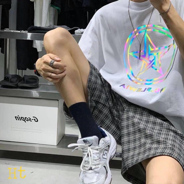 Áo phản quang ngôi sao có chữ HT12