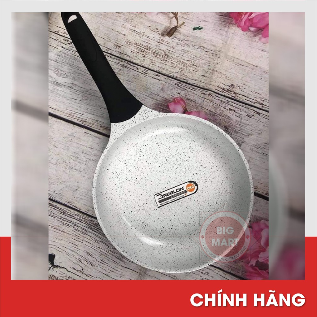 Chảo chiên rán men gốm Ceramic nhập Đức Rapido size 20-24-28cm