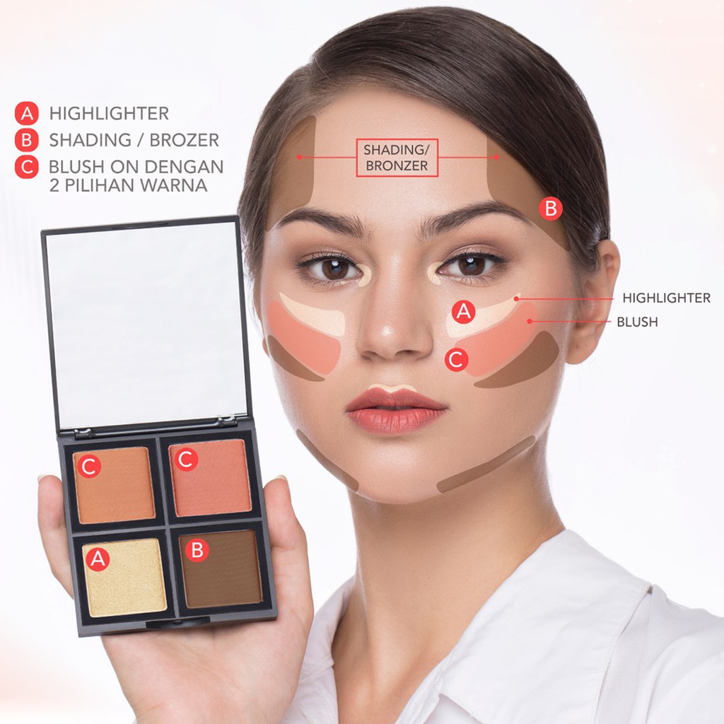 (hàng Mới Về) Bảng Phấn Trang Điểm Havilla - You On The Go | BigBuy360 - bigbuy360.vn